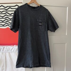 Nike acid wash woman shirt dress size xs